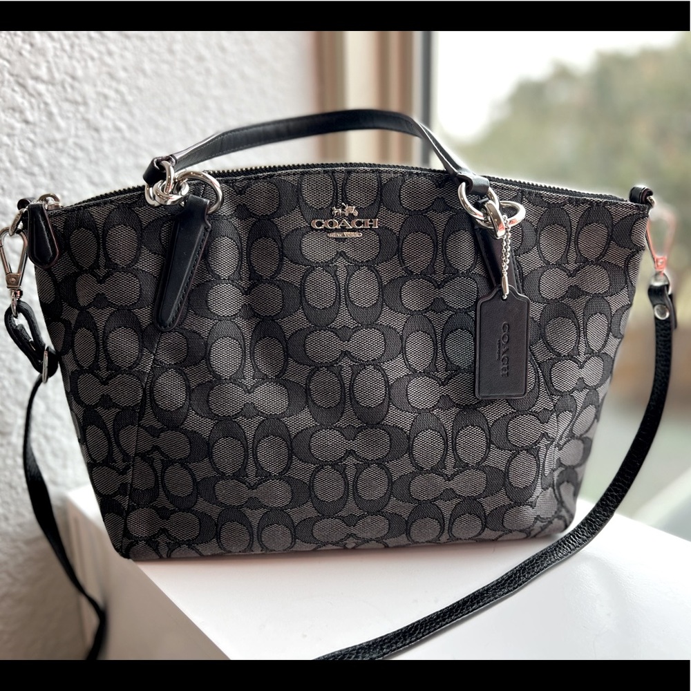 Coach Handbag - Dark Patterned